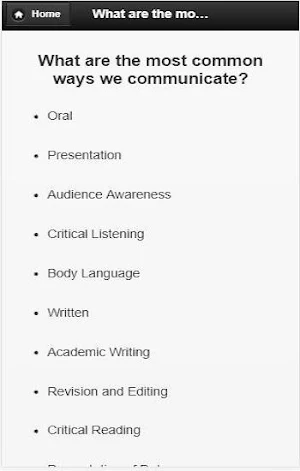 Communication Skills and report writing Screenshot 1