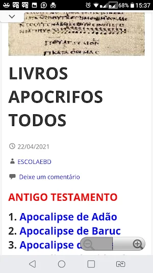 APOCRIFOS Screenshot 2
