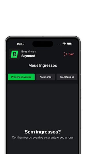 BlackPass - Eventos e Shows Screenshot 1