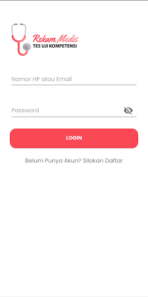 Tes Uji Kompetensi Rekam Medis Screenshot 0