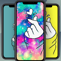 Finger heart wallpapers