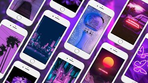 Aesthetic Purple Wallpapers 4K Screenshot 0