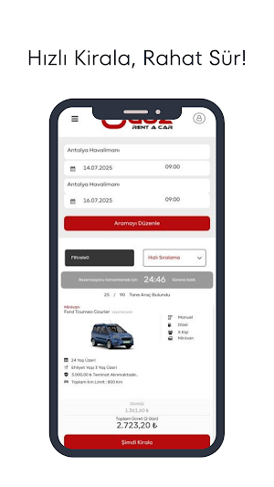 Oğuz Rent a Car Screenshot 1