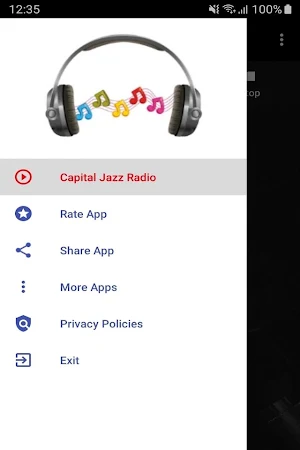Capital Jazz Radio App Screenshot 1