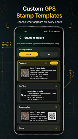 GPS Site Camera: Timestamp Screenshot 2