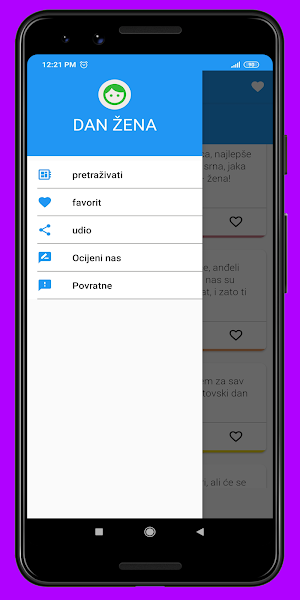 sretan dan žena najlepše sms 2021 Screenshot 3