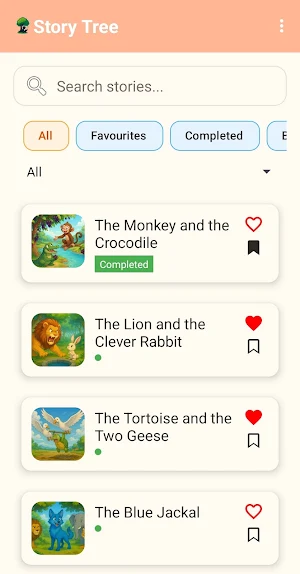 StoryTree: Kids' Moral Stories Screenshot 2