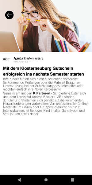 Klosterneuburg App Screenshot 1