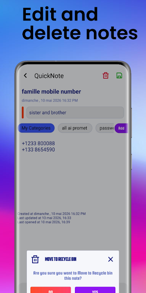 QuickNote Screenshot 3