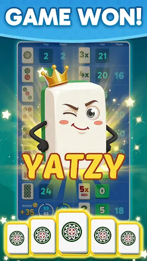 Yatzy Mahjong: Tile Dice Game Screenshot 3