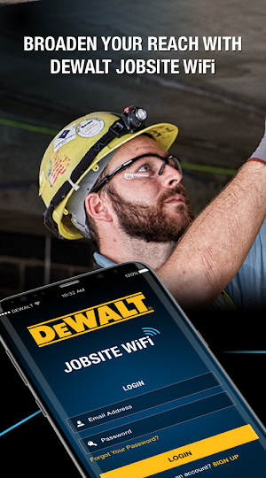 DEWALT WiFi Screenshot 0