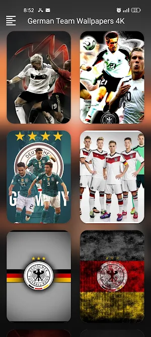 German Team Wallpapers 4K Screenshot 1