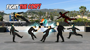 Black Whip vs Thunder Speedster Street Brawl Screenshot 3
