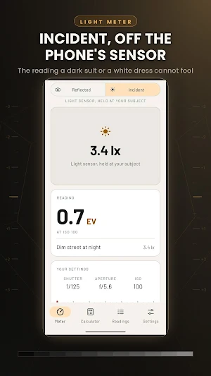 Light Meter Photography Screenshot 1