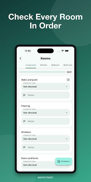InspectNest: Rental Reports Screenshot 2