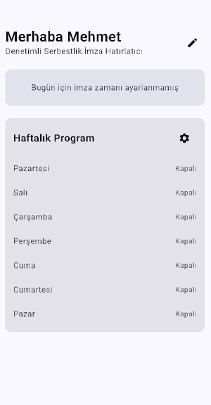 DS İmza Hatırlatıcı Screenshot 2