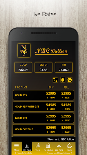 NBC Bullion Screenshot 0