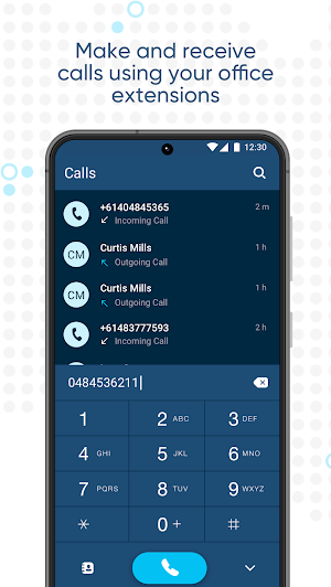 Vonex Softphone Screenshot 2