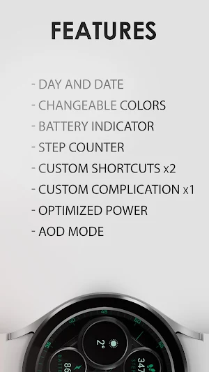 Dream 27 metal watch face Screenshot 3