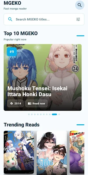 Mgeko Manga : MangaGeko Screenshot 1