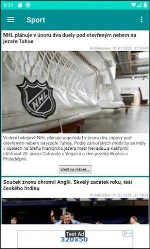 Rychlé Zprávy Screenshot 3
