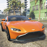 Aston Martin Vantage City Driving Simulator