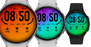 Casual Color Watch Face Screenshot 1