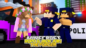 Cool Police Skin Mod For MCPE Screenshot 3