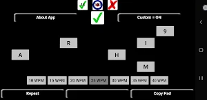 Alphanumeric Morse Code Tutor Screenshot 3