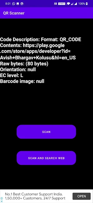 QR Scanner Screenshot 0
