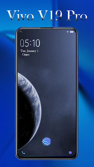 Vivo V19 Pro 2020 Launcher : Thames & Wallpaper Screenshot 1