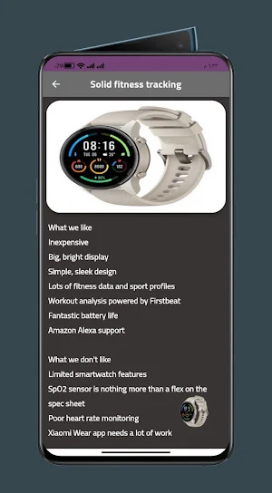 Xiaomi Mi Watch app mi band Screenshot 1