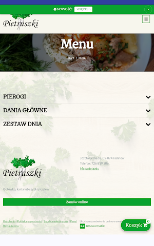 Pietruszki Halinów Screenshot 2