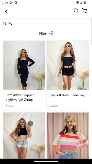 Sashay by Sophia Screenshot 2