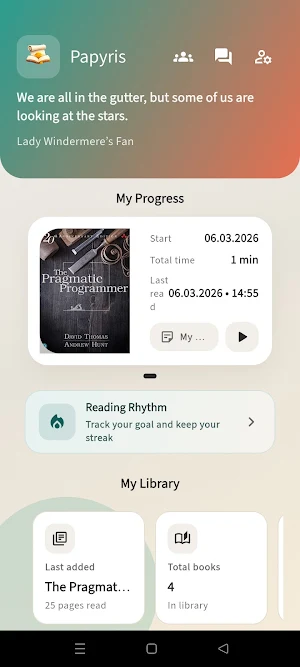 Papyris: Match & Track Books Screenshot 0