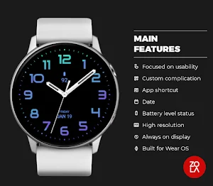 Ocean Analog Watch Face Screenshot 1