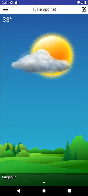 Weather hour by hour Screenshot 0