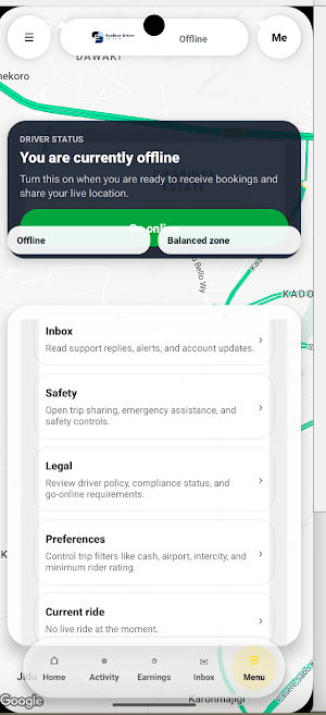 EgaRide: Driver & Delivery Screenshot 3