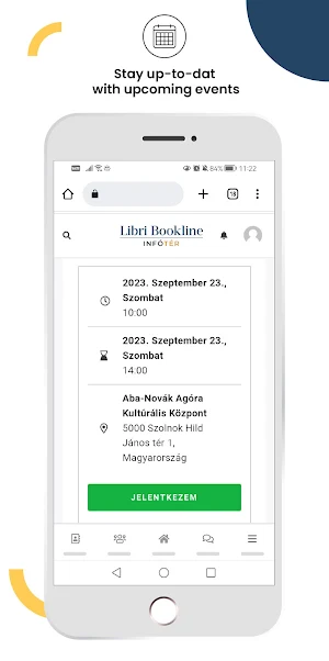 Infótér Screenshot 1