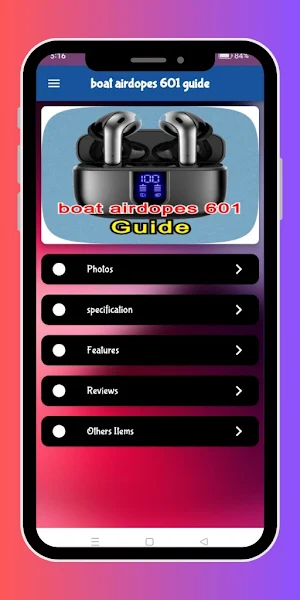 boat airdopes 601 guide Screenshot 0