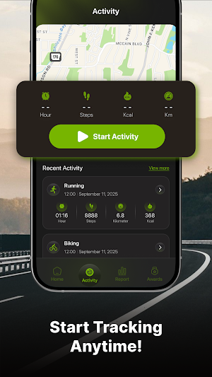 Pedometer: Walking & Steps Screenshot 2