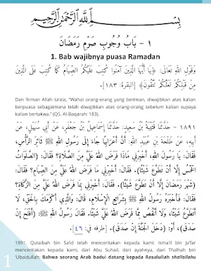 Kitab Puasa Shahih Al-Bukhari Screenshot 2