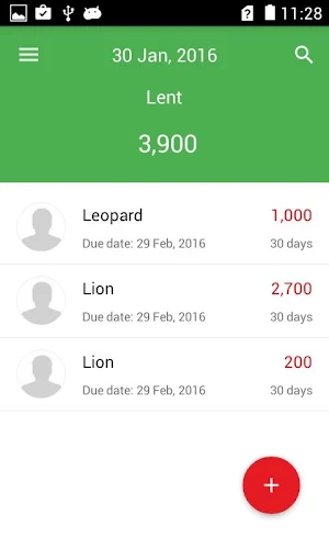 PennyWise Debt Tracker Screenshot 2