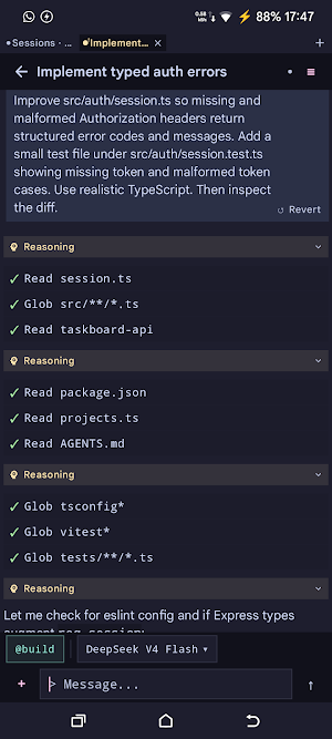 Pocket for OpenCode Screenshot 0