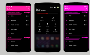 NotesUI Dark CM13 Theme Screenshot 3