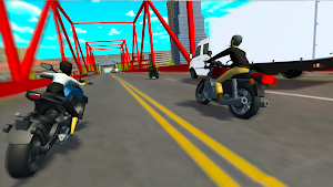 Epic Highway Bike Racing Games Screenshot 2