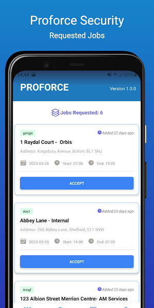 Proforce Security Screenshot 1