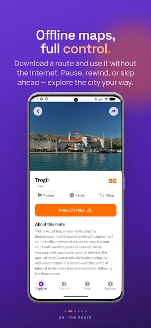 Soundscaper AudioGuide Screenshot 2