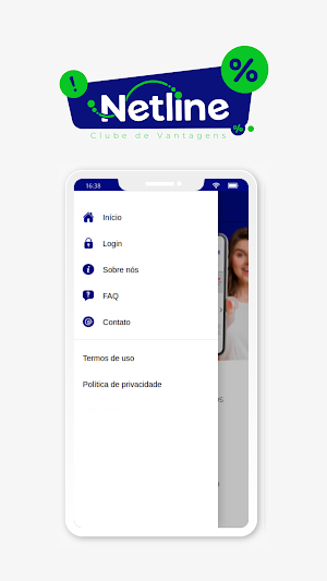 Clube Netline Screenshot 1