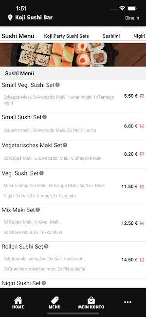 Koji Sushi Bar Screenshot 2
